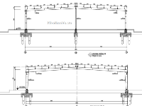 Bản vẽ thiết kế nhà ăn công nhân nhà xưởng sản xuất 1 tầng khung thép tiền chế 18x40m